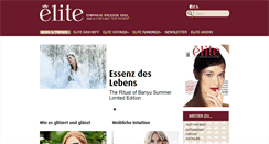 Desktop Screenshot of elite-magazin.com